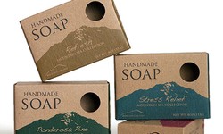 Custom designed bright soap boxes
