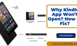 Why Kindle App Won’t Open? How to Fix?