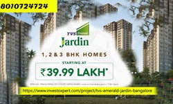 TVS Emerald Jardin: New Launch flats in Singasandra