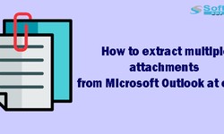 How to extract multiple attachments from Microsoft Outlook at once?