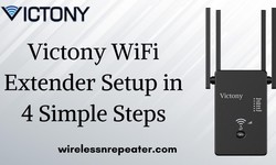 Victony WiFi Extender Setup in 4 Simple Steps