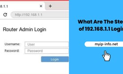 What Are The Steps of 192.168.1.1 Login?