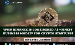 Why binance is considered as “finest business model” for crypto startups?