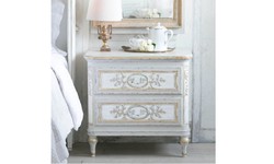 How to Properly Accessorize an Antique Bedside Table