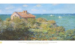 A Monet Water Lilies Poster Embodies the Struggle Against Decay, Cultural and Corporal