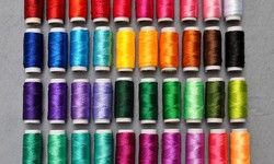 How is polyester yarn made?