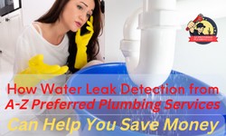 How Water Leak Detection from A-Z Preferred Plumbing Services Can Help You Save Money