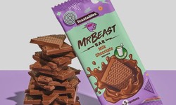 A Healthier Feastables Chocolate Bar