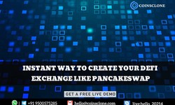An instant way to create your DeFi exchange like pancakeswap