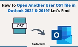 Open Another User OST file in Outlook 2021, 2019 – Easy Ways