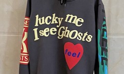Description of the Kanye West Lucky Me I See Ghosts Hoodie