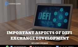Important aspects of DeFi Exchange Development