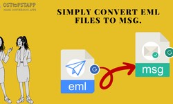 Easy methods for converting EML files to MSG format.
