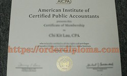 Get AICPA fake certificate fast