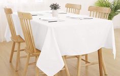 What material is good for tablecloths?