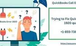 Trying to fix QuickBooks Error 1920 quickly