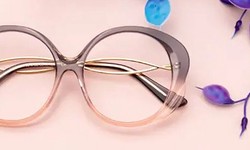 Oval eyeglass frames