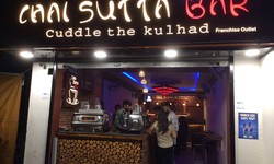 What is the cost of Chai Sutta Bar franchise in India?