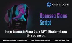 Opensea Clone Script- How to Create Your Own NFT Marketplace like opensea