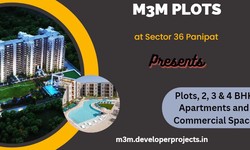 M3M Plots at Sector 36 Panipat- Stunning. Unique And Very Upscale.