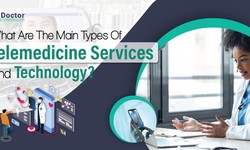What Are The Main Types Of Telemedicine Services And Technology?