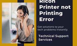 How to Resolve Ricoh Printer not Printing Error?