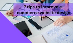 7 tips to improve e-commerce website design
