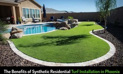 The Benefits of Synthetic Residential Turf Installation in Phoenix