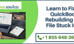 Learn to Fix the QuickBooks Rebuilding Data File Stuck Issue