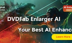 The Best AI upscaling video Software - DVDFab EnlargerAI