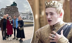 "Game of Thrones" star Jack Gleeson arrived in Kiev with a pickup for the AFU