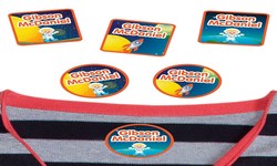 Discreet Camp Clothing Labels for Teenagers