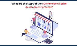 What are the steps of the eCommerce website development process?