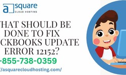 What should be done to fix QuickBooks Update Error 12152?