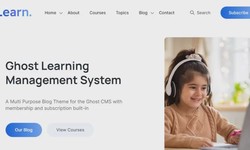 Upgrade Your Online Courses with Learn - The Premium LMS Theme for Ghost CMS