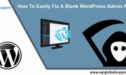 Step to solve blank WordPress admin panel Issue