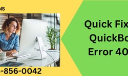 Quick Fixes to QuickBooks Error 40003