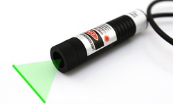 The most precise 532nm separate crystal lens green line laser module