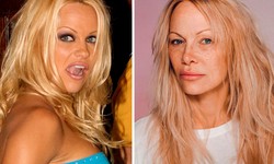 Pamela Anderson, 55, wasn't afraid to show what she looks like without makeup