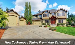How To Remove Stains From Your Driveway?