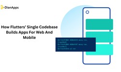 How Using Flutters’ single codebase Helps in Building Apps for Web and Mobile