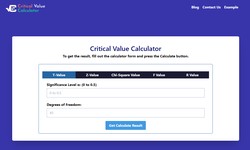 How to Use a Critical Value Calculator to Interpret Statistical Significance Results
