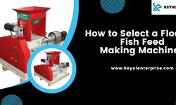 How to Select a Floating Fish Feed Making Machine?
