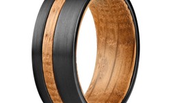 The Unique Texture of Whiskey Barrel Wedding Rings: A Perfect Addition to Your Style