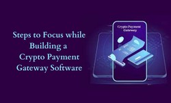 Steps to Focus while Building a Crypto Payment Gateway Software
