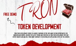 How does Tron plan to ensure security and decentralization in its token development?