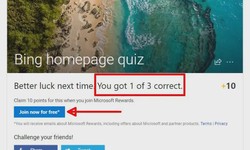 How to apply for Bing Homepage Quiz