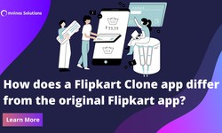 How does a Flipkart Clone app differ from the original Flipkart app?