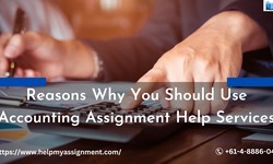Reasons Why You Should Use Accounting Assignment Help Services