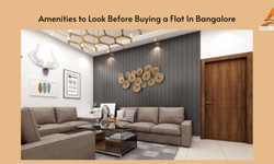 Amenities to Look Before Buying a Flat In Bangalore